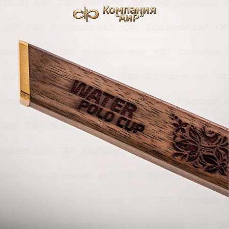  Авторский офисный нож "Ю-Урал" (орех, ZDI-1016) - мастера Златоуста