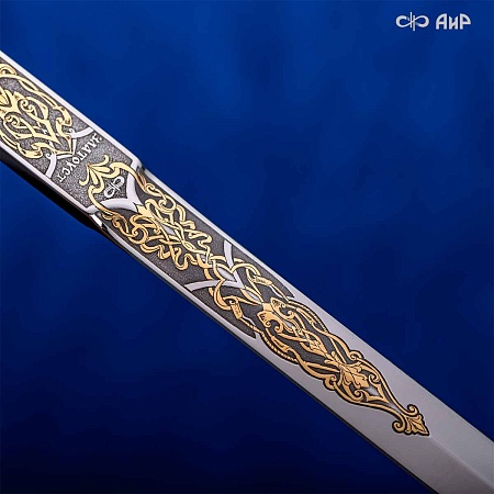 Кортик Адмиральский ручной работы № 36457 - сделано в Златоусте