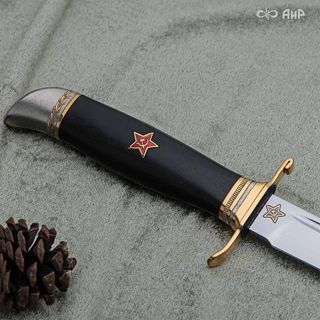  Нож "Финка-2 Вача" ручной работы № 37865 - мастера Златоуста