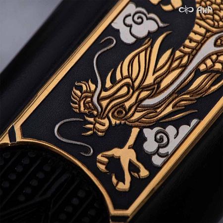  Авторская катана Золотой дракон № 39201 - от мастеров Златоуста