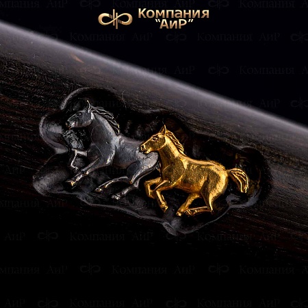 Авторский кинжал "Табун" № 36454 - мастера Златоуста