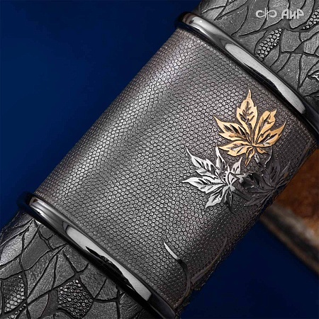  Авторский танто Кленовый сад № 39204 - мастера Златоуста