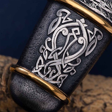  Гарнитур охотничий Царская охота № 39191 - мастера Златоуста