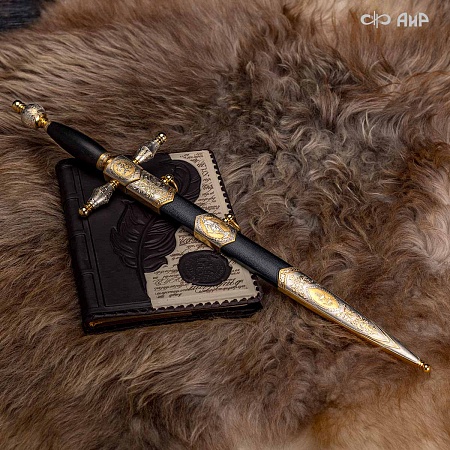Кортик Адмиральский ручной работы № 36600 - сделано в Златоусте