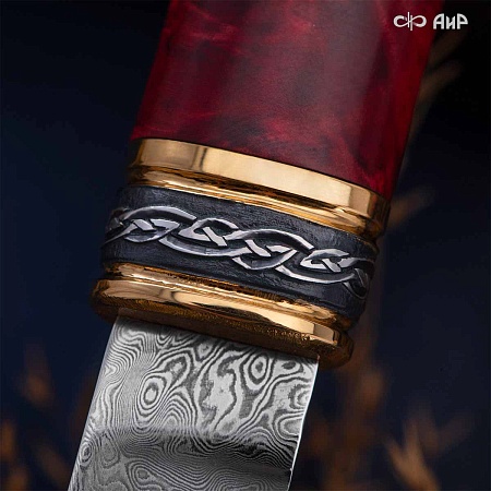  Гарнитур охотничий Царская охота № 39191 - мастера Златоуста