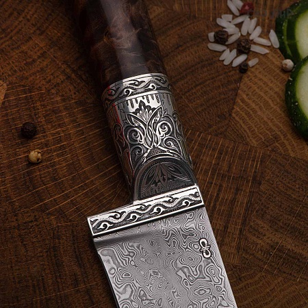  Нож "Пчак" ручной работы № 37412 - мастера Златоуста