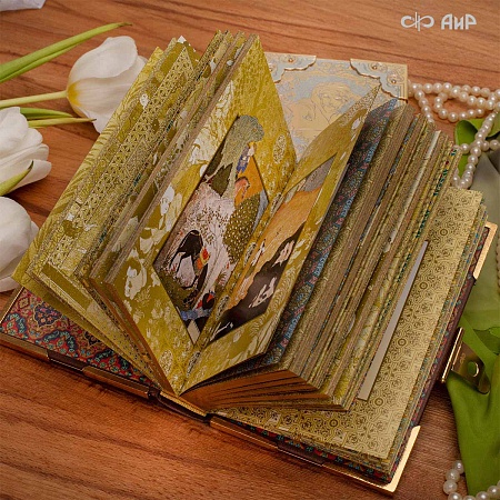 Книга в окладе ручной работы Омар Хайям № 37819 - мастера Златоуста