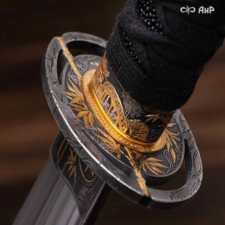 Рожок для обуви Мусуби ручной работы № 37770 - мастера Златоуста