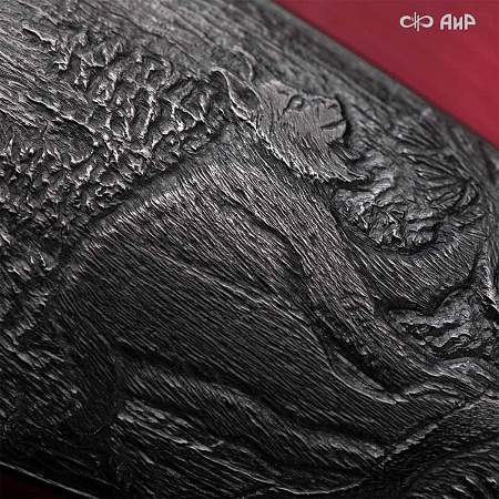 Авторский охотничий кинжал Русский лес № 39184 - мастера Златоуста  Авторский охотничий кинжал Русский лес № 39184 - мастера Златоуста