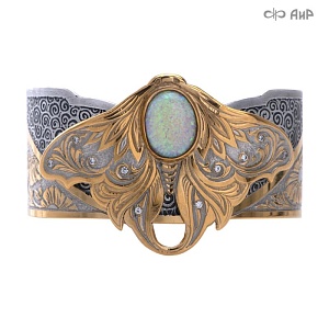  Браслет Флора (ручная работа) № 39246 - мастера Златоуста