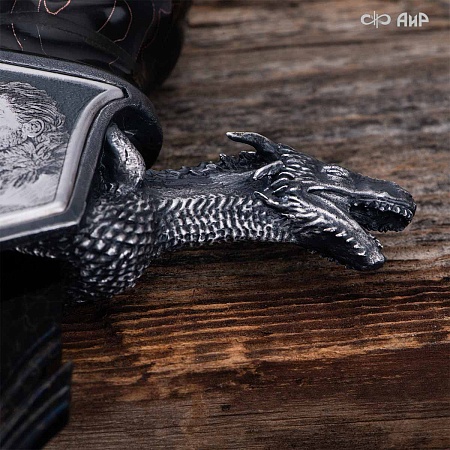  Авторский кинжал Лёд и Пламя № 39223 - мастера Златоуста