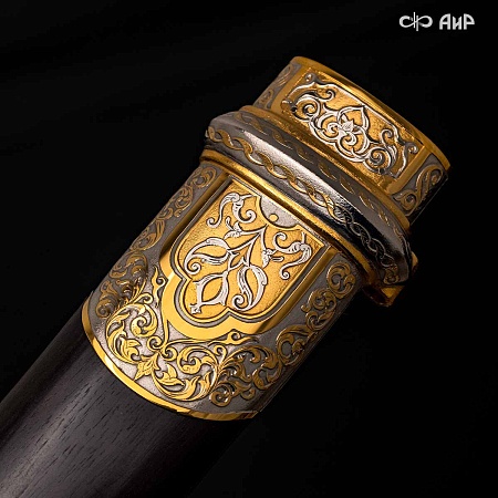 Кинжал Кавказский ручной работы № 36741 - от мастеров Златоуста