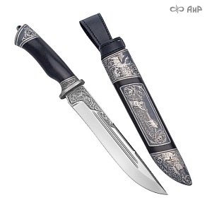  Нож Арсенальный люкс ручной работы № 39202 - мастера Златоуста