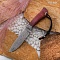 Авторский нож "Полет колибри" № 38338 - мастера Златоуста