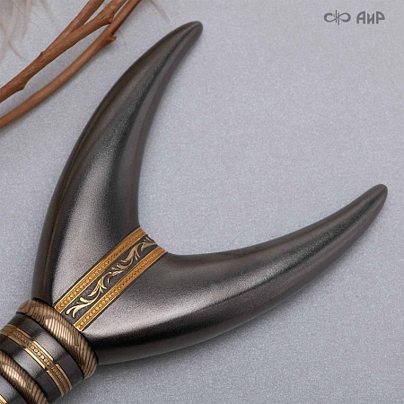 Черноморский ятаган Лаз-Бичак ручной работы № 36689 - от мастеров Златоуста