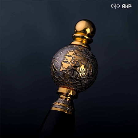 Кортик Адмиральский ручной работы № 32139 - сделано в Златоусте