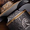  Авторский охотничий кинжал Русский лес № 39243 - мастера Златоуста