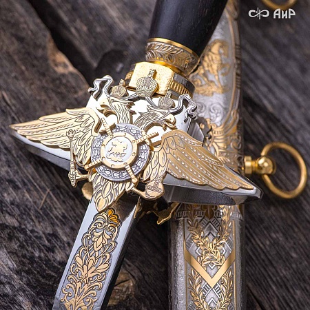 Кортик Генеральский ручной работы № 35408 - от мастеров Златоуста