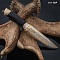 Нож "Бекас" ручной работы № 38268 - мастера Златоуста