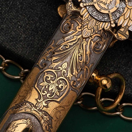  Кортик Генеральский ручной работы № 39175 - мастера Златоуста
