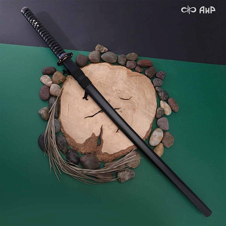 Катана Большая волна ручной работы № 39205 - от мастеров Златоуста