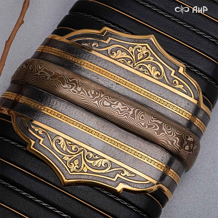 Черноморский ятаган Лаз-Бичак ручной работы № 36918 - от мастеров Златоуста