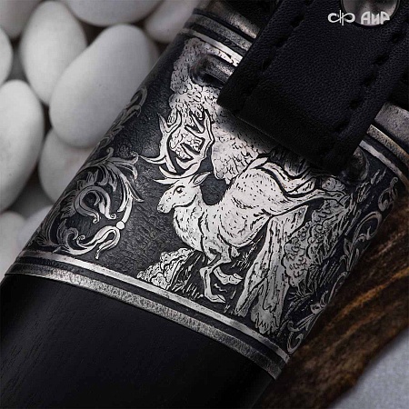  Нож Арсенальный люкс ручной работы № 39202 - мастера Златоуста