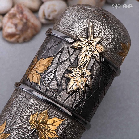  Авторский танто Кленовый сад № 39270 - мастера Златоуста