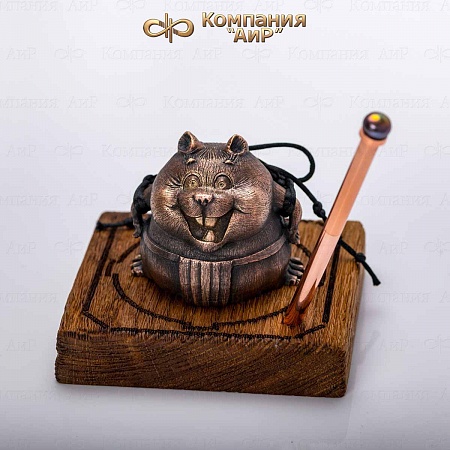 Авторский сувенир "Хома Рикиси" (медь) - мастера Златоуста
