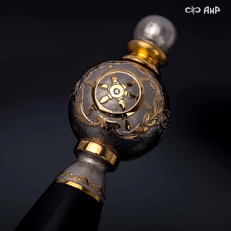 Кортик Адмиральский ручной работы № 36572 - сделано в Златоусте