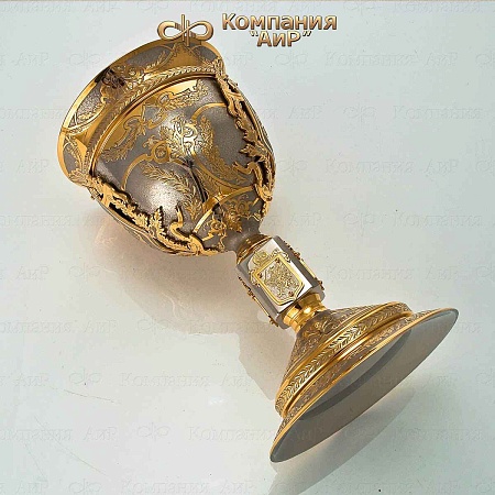 Коллекционный кубок Георгий Победоносец № 30009 - мастера Златоуста