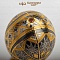 Сувенирное яйцо ручной работы Роза № 36076 - мастера Златоуста