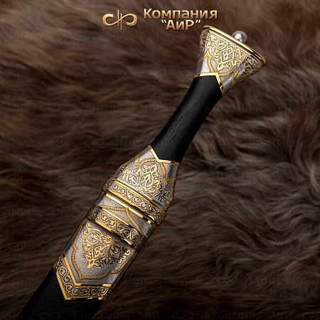 Кинжал "Восточный" ручной работы № 36571 - от мастеров Златоуста
