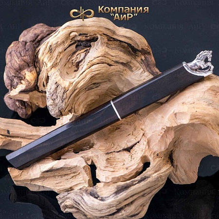 Авторский нож "Скакуны" № 35445 - мастера Златоуста