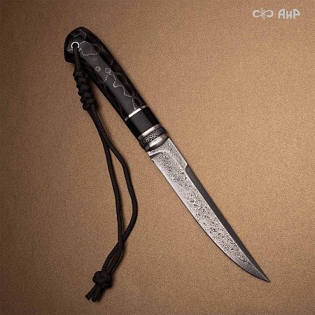 Нож Финка-5 ручной работы № 38567 - мастера Златоуста
