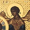 Икона Божией Матери Всецарица (Пантанасса) в окладе и киоте (ручная работа) № 39149 - мастера Златоуста