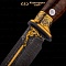 Набор подарочных ножей "Робинзон" (ручная работа) № 2985 - мастера Златоуста