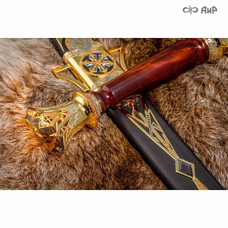 Авторский коллекционный меч Громовержец № 35747 - мастера Златоуста
