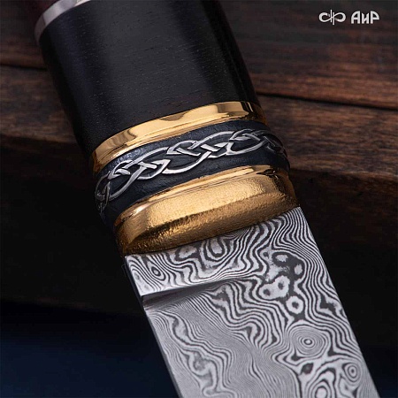  Гарнитур охотничий Царская охота № 39191 - мастера Златоуста