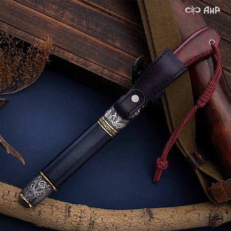  Гарнитур охотничий Царская охота № 39191 - мастера Златоуста