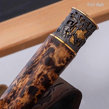  Авторский охотничий кинжал Русский лес № 39243 - мастера Златоуста