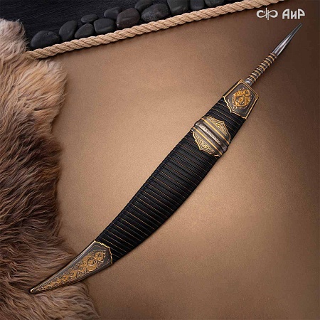  Черноморский ятаган Лаз-Бичак ручной работы № 39244 - от мастеров Златоуста