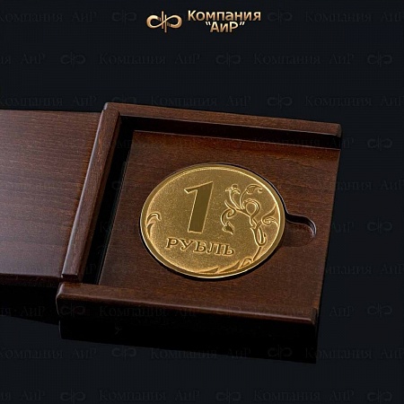 Юбилейная монета с эмблемой заказчика № 35593 - мастера Златоуста