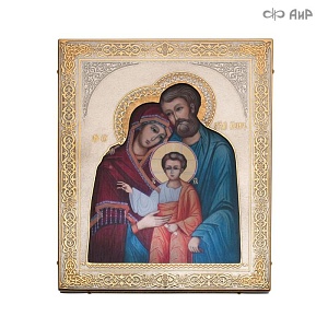 Икона в окладе "Святое Семейство" (ручная работа) № 37797 - мастера Златоуста