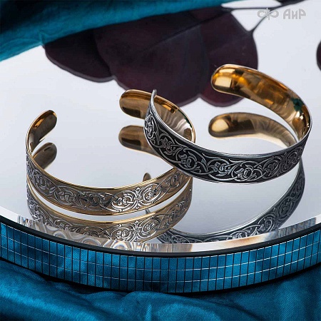  Браслет Линия жизни (ручная работа) № 39221 - мастера Златоуста