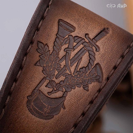  Авторский охотничий кинжал Русский лес № 39243 - мастера Златоуста