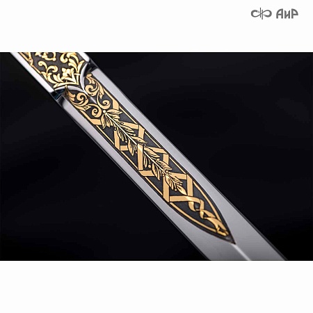 Кортик Адмиральский ручной работы № 36572 - сделано в Златоусте
