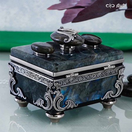  Авторская шкатулка Светлячки № 39206 - мастера Златоуста