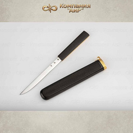 Авторская когатана "Самураи на переправе" № 35935 - мастера Златоуста