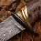 Авторский нож "Чернокрылый павлин" № 37518 - мастера Златоуста